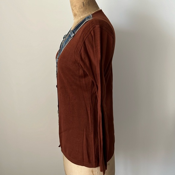 1980’s Vintage Handmade Cardigan Sweater - Picture 8 of 13